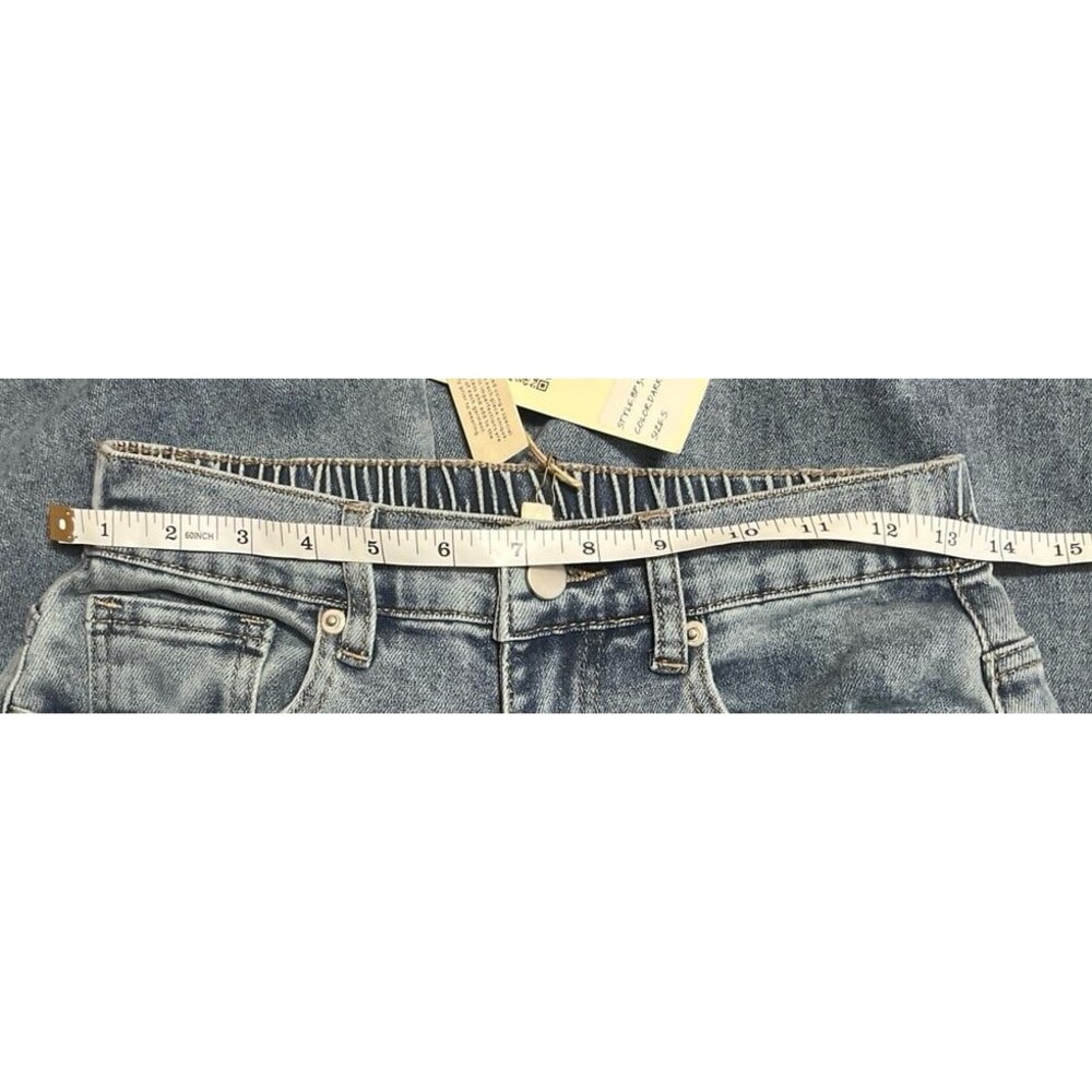 BLUE VELVET Jeans BLUEVELVET brand jeans star jeans wide leg baggie 90s flare - Picture 4 of 5